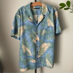 Signature Carrington Tiki Hawaiian Carribean Beach Vacation Tropical Shirt Mens